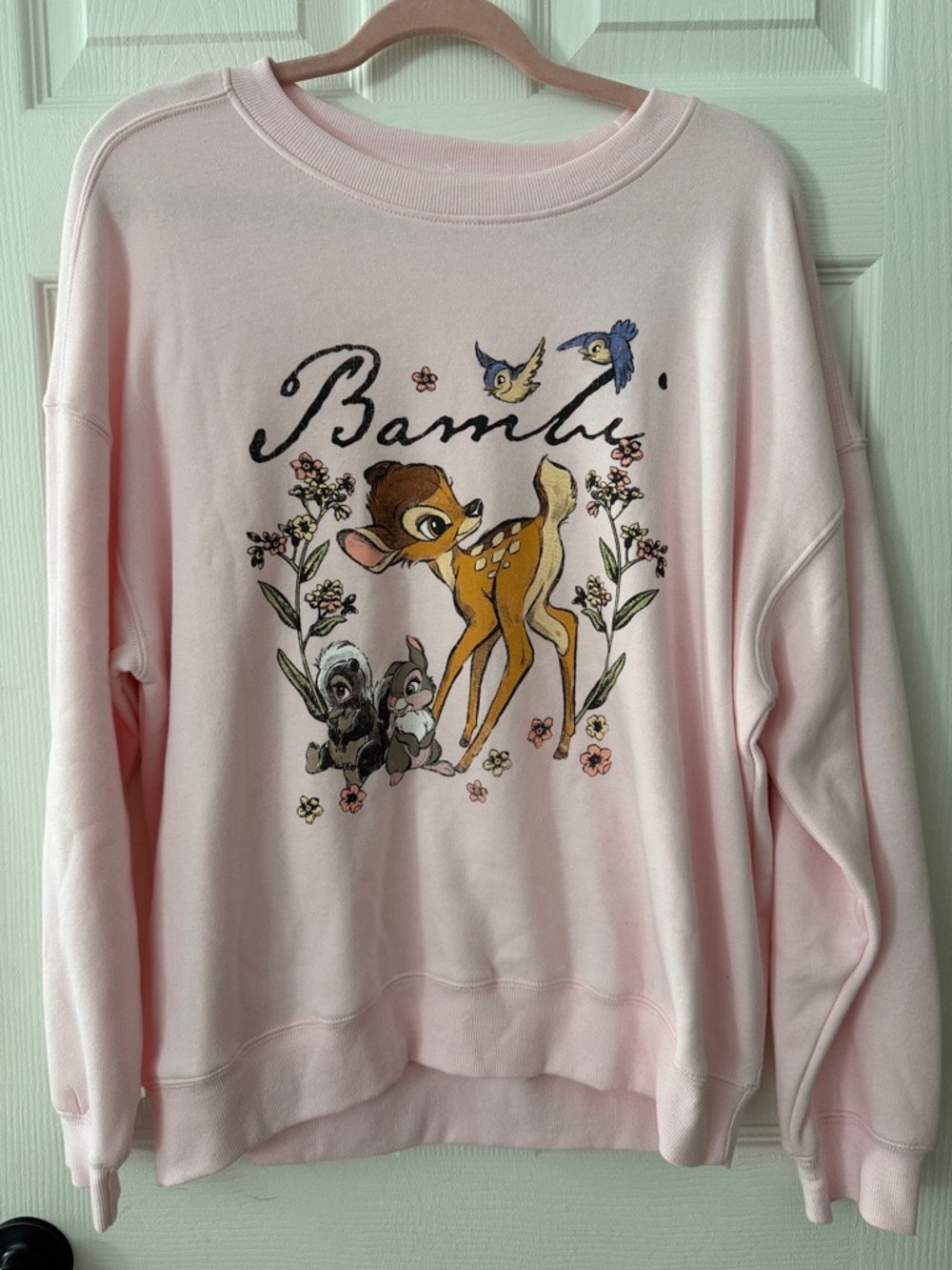 Disney Bambi Pink Sweatshirt